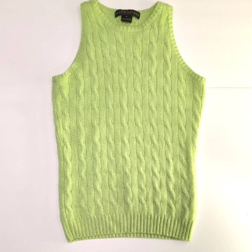 Ralph Lauren Black Label Cashmere Tank Top